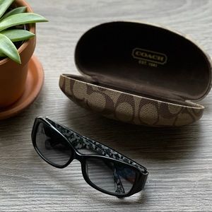 Coach S2009 Black Sungasses